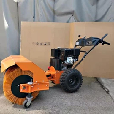 Manuelle Schneeräummaschine